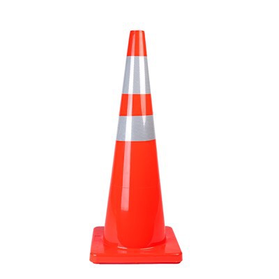 36 inci PVC Heavy Duty Cones untuk Keselamatan Lalu Lintas