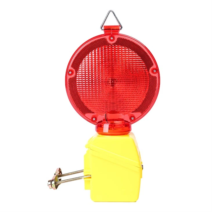 Barricade Traffic Warning Pedestrian Lights